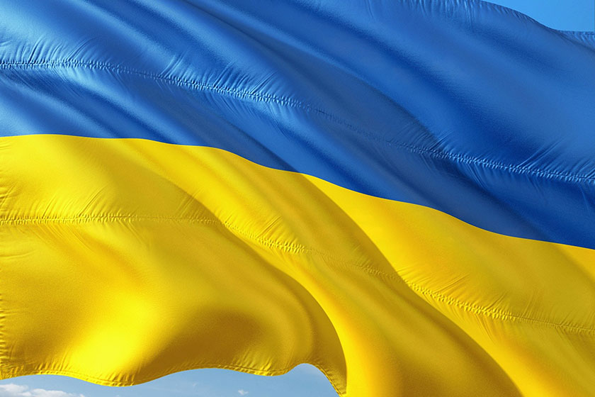 Ukrainaflagga